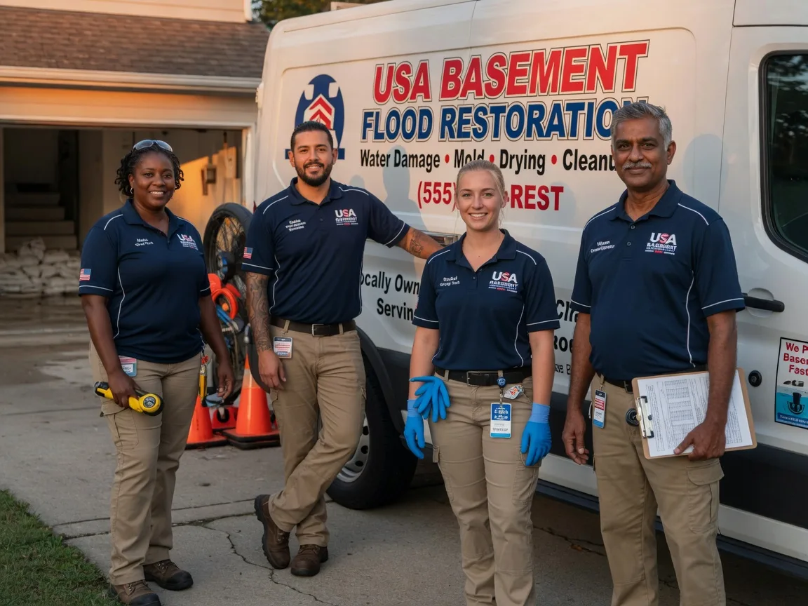 Basement Flood Cleanup company in Brownell, KS