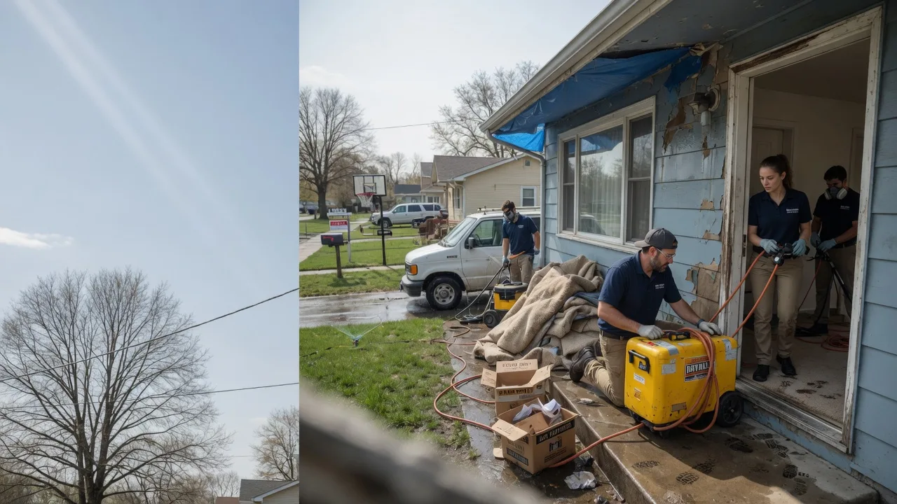 Basement Flood Cleanup in Brownell, KS near me